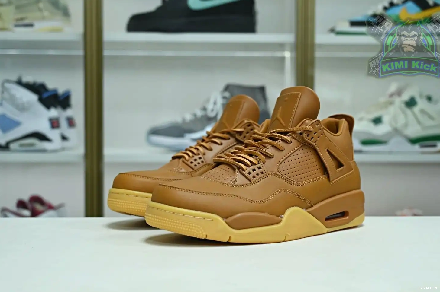 Jordan wheat Kimikick 4 ginger Jordan retro Air 0703
